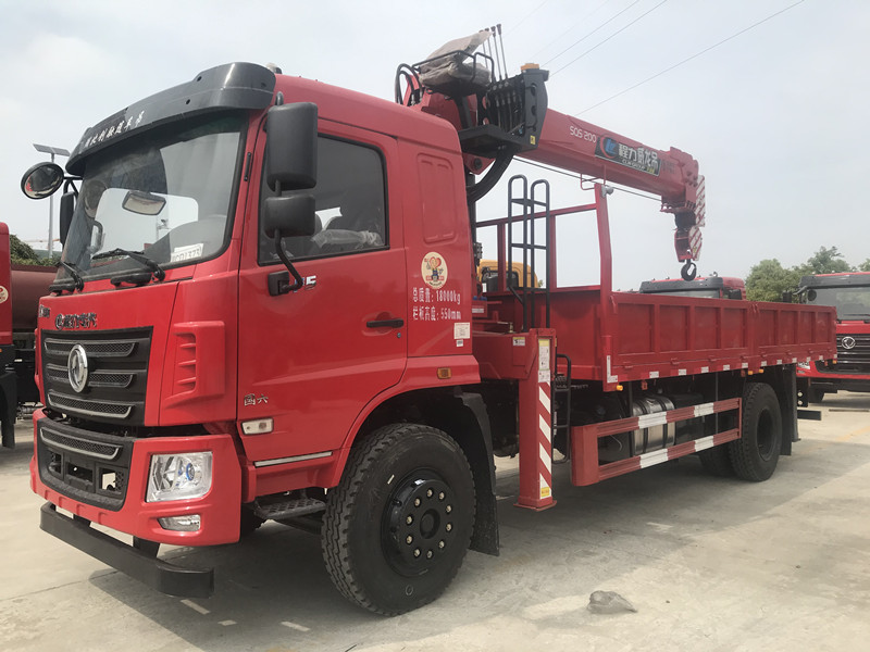 國(guó)六東風華神F5單橋随車吊廠家直銷