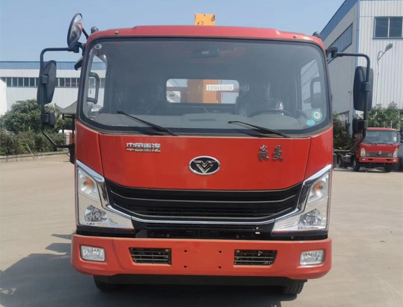 國(guó)六重汽豪曼貨箱4.05米小黃牌随車吊